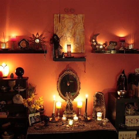 Pagan inspired interior decoration